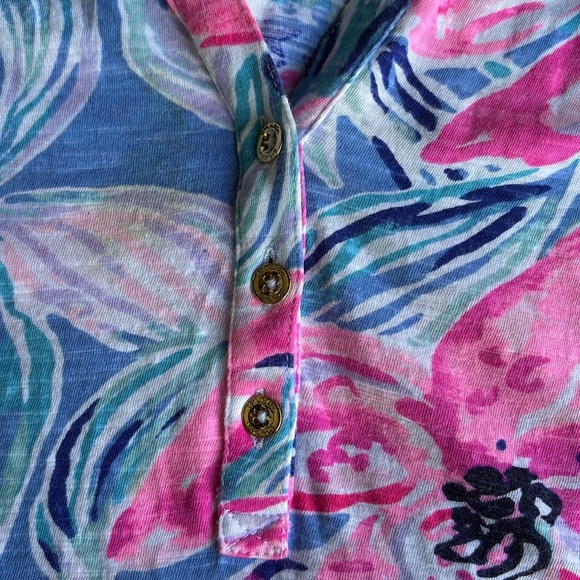 LILLY PULITZER Bell Sleeve Top size xxsmall - Picture 5 of 10